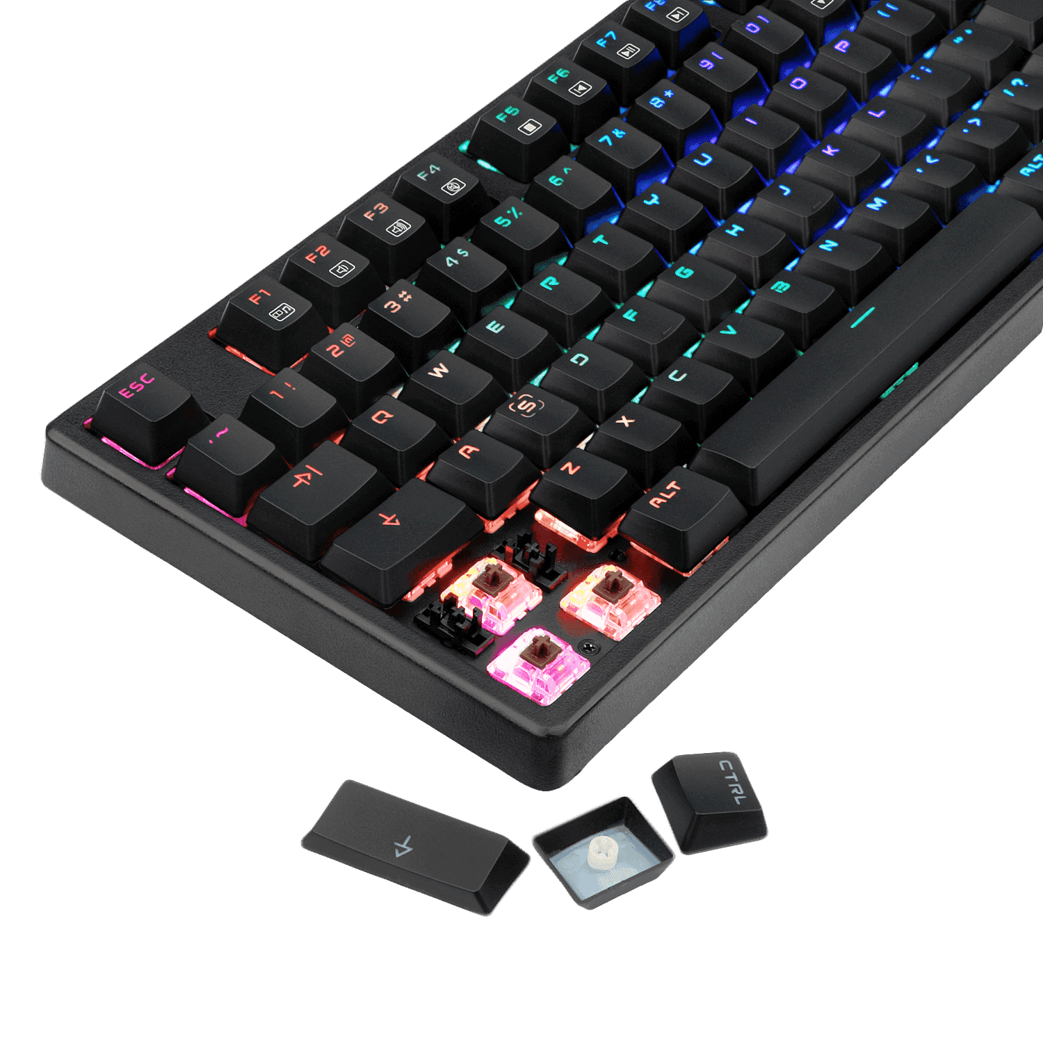 redragon k578 rgb gaming mechanical keyboard