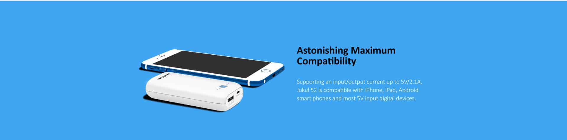 linkcomn jokul 52 5000mah power bank black