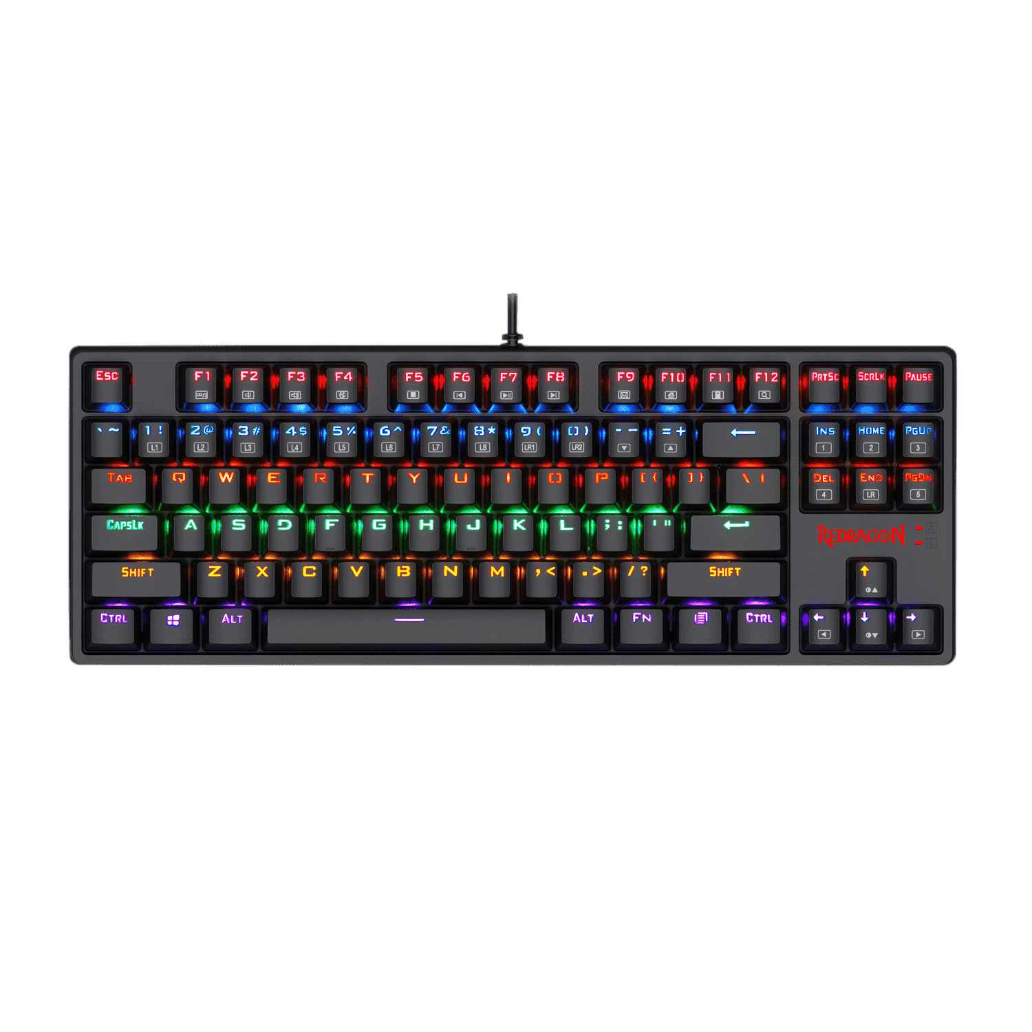 redragon daksa k576r mechanical gaming keyboard
