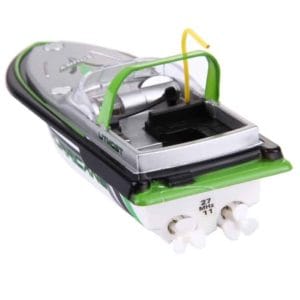 27mhz radio remote control super mini high speed boat (green)