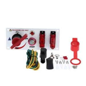 flip up start ignition switch panel for racing sport (dc 12v)