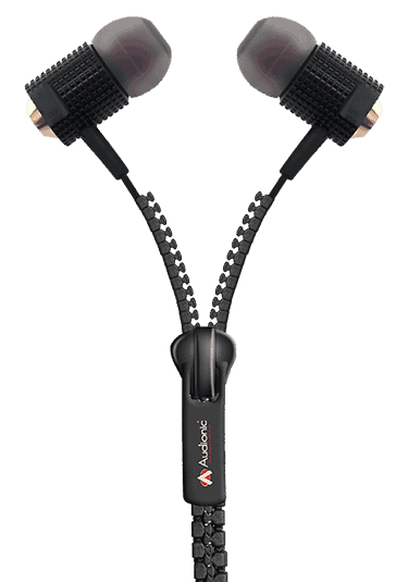 audionic zipper earbuds ze 15 headphone
