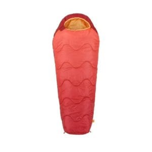firefly outdoor gear youth mummy sleeping bag red/orange, youth sleeping bag