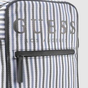 guess setai mini crossbody bag blue