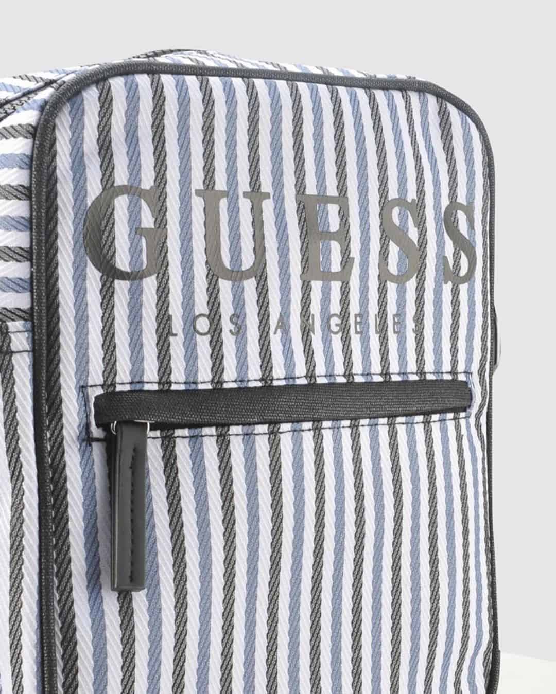 guess setai mini crossbody bag blue