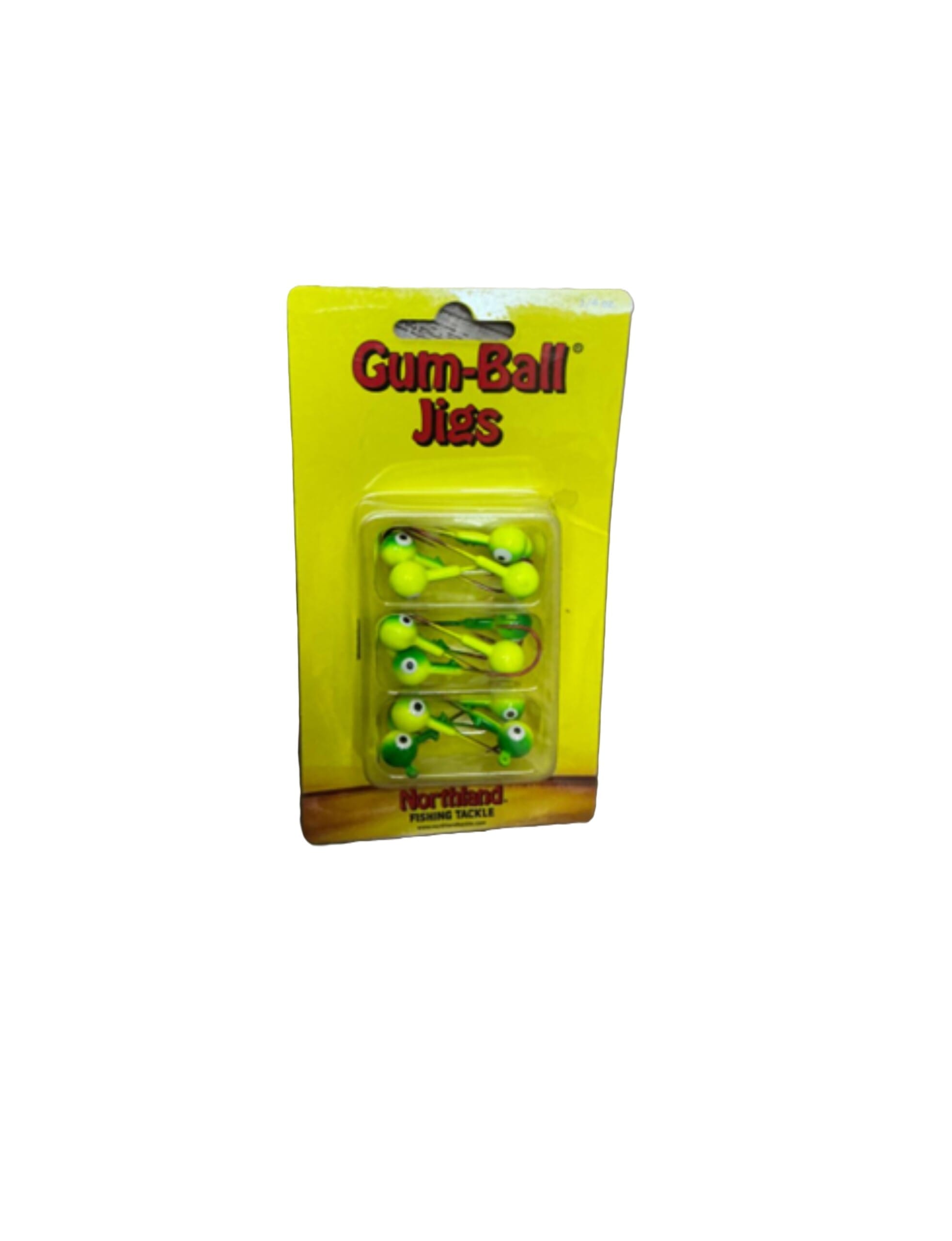 northland gum ball jig glo watermelon