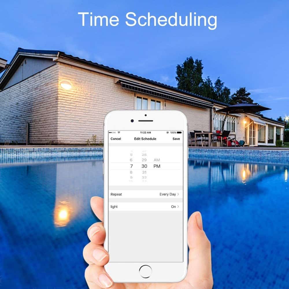 eu wifi smart touch curtain switch voice control by alexa and google phone control for electric curtain motor