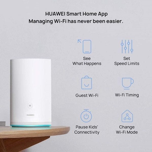 huawei wifi router 1 base with 1 satellite router huw ws5280 1plus1 wht
