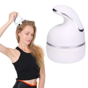 super life 3d kneading tool electric head and body massager pure white