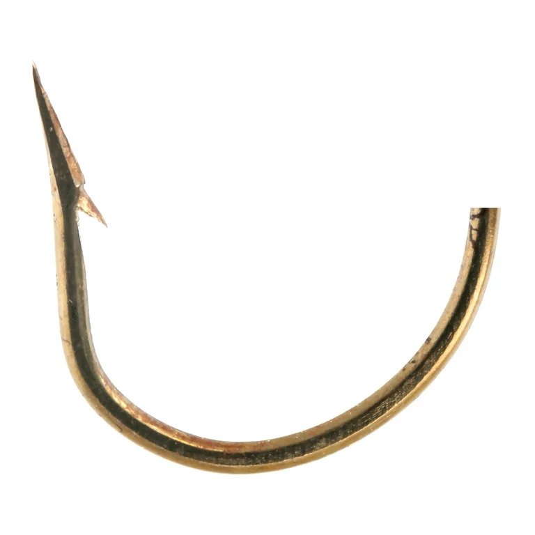 eagle claw ball head fishing jig white with bronze hook 3/8 oz 10 count