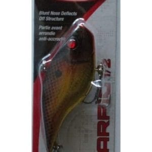 berkley warpig lipless crankbait 1/2 oz. 3" black gold