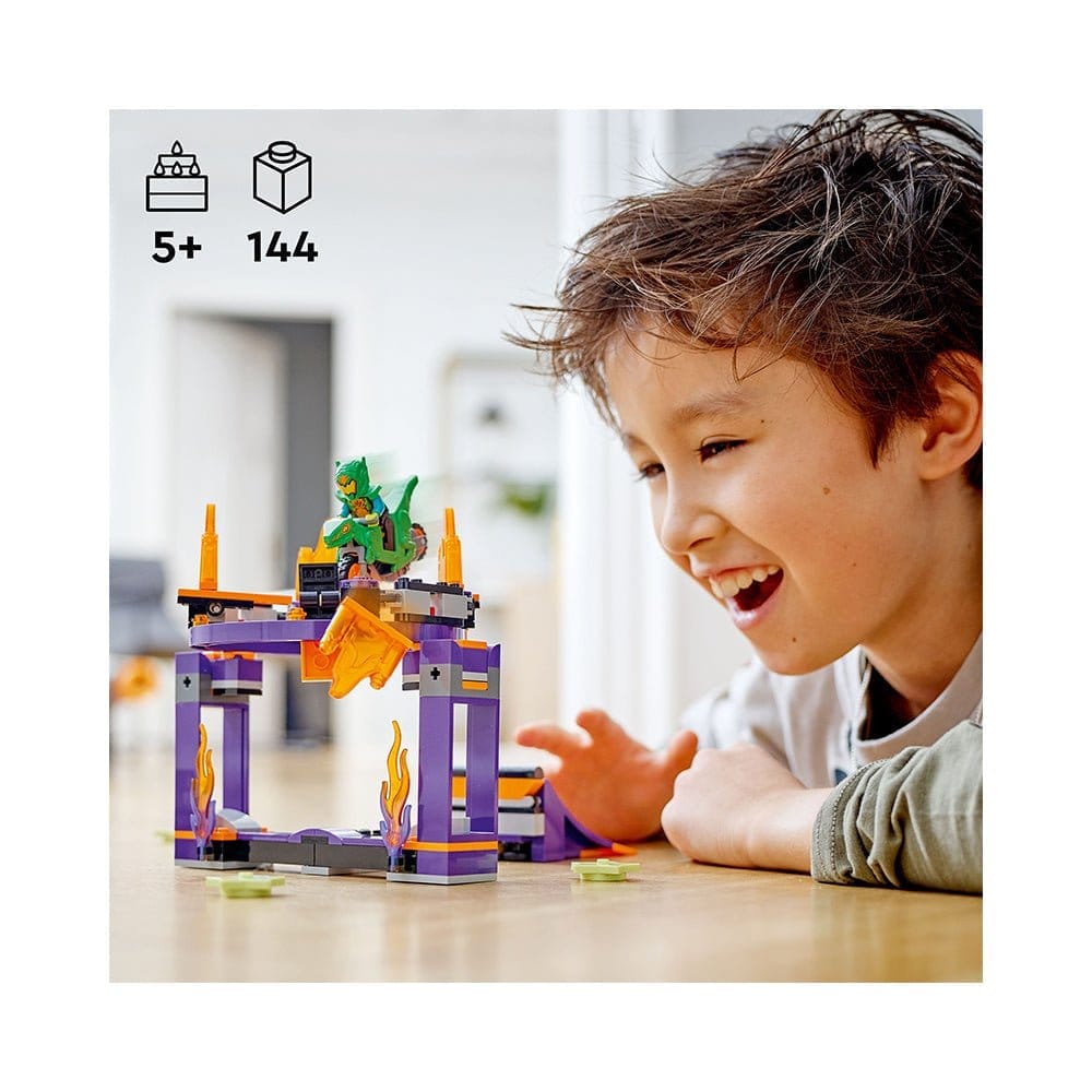 lego city dunk stunt ramp challenge 60359 building set