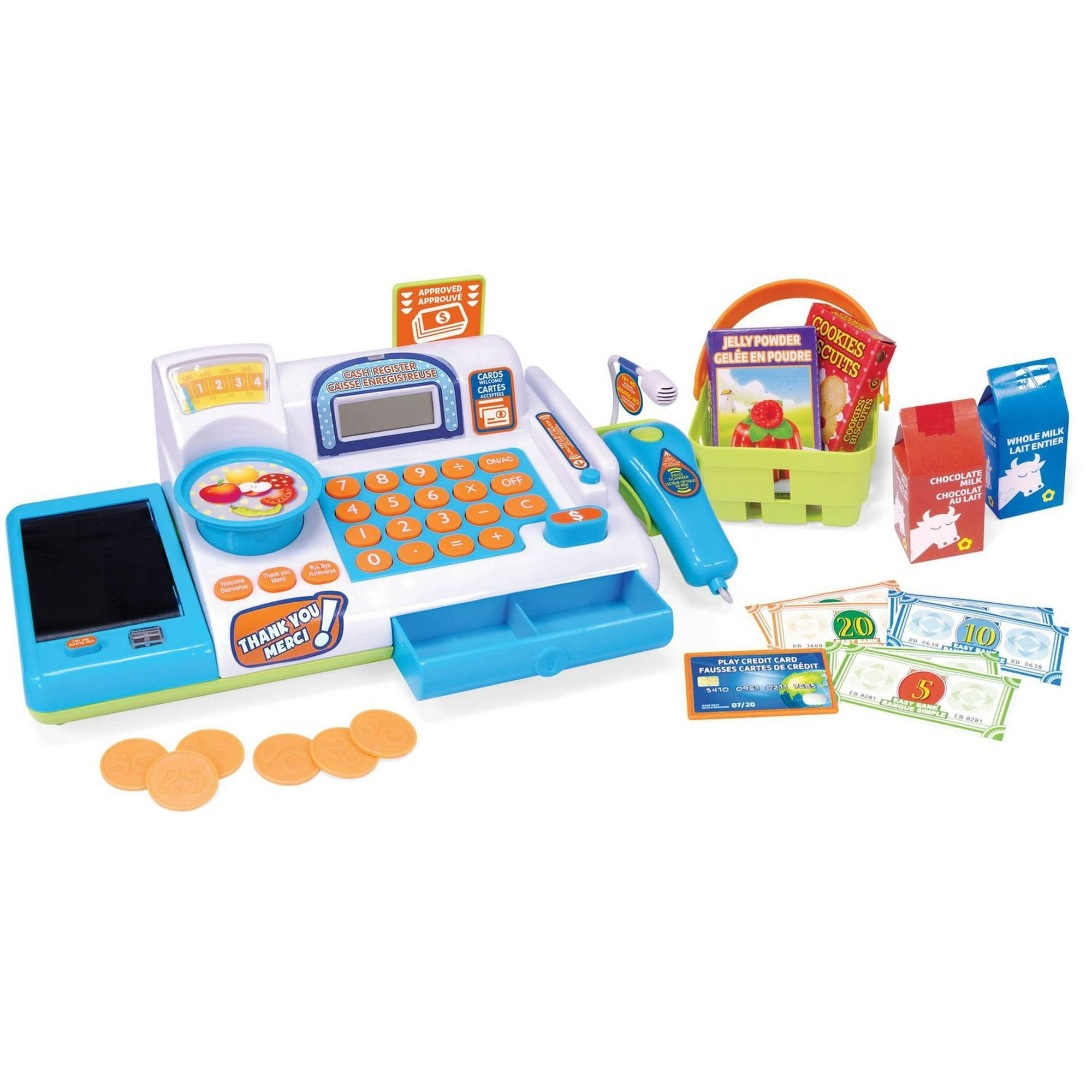 kc cash register white