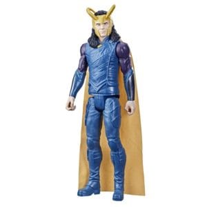 marvel: titan hero series thor ragnarok loki kids toy action figure for boys and girls (12”)