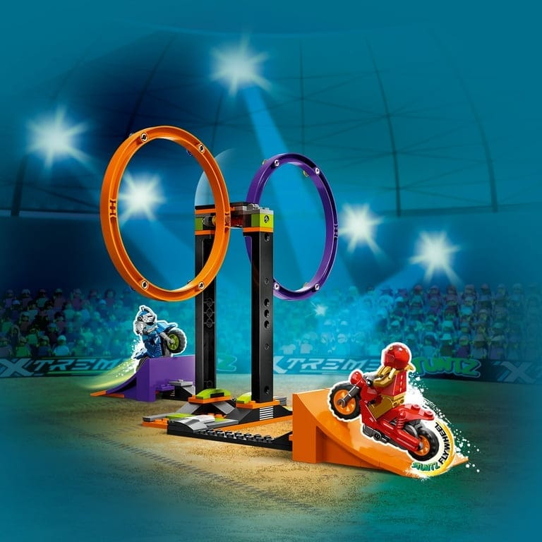 lego city stuntz spinning stunt challenge 60360