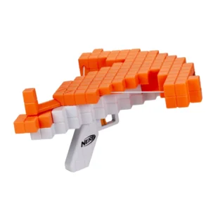 nerf minecraft pillager's crossbow dart blasting crossbow, real crossbow action