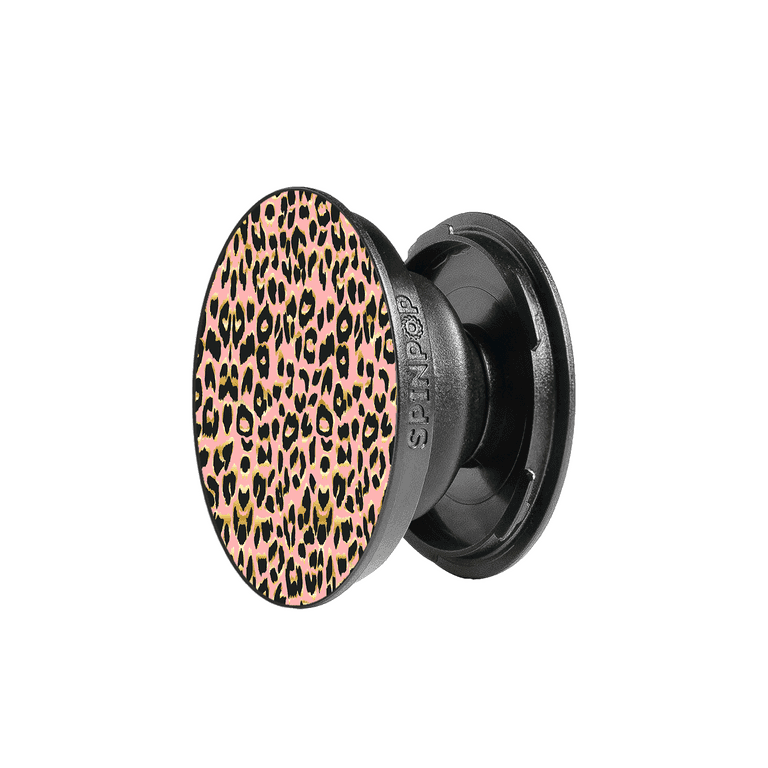 spinpop phone grip psychedelic flower pink