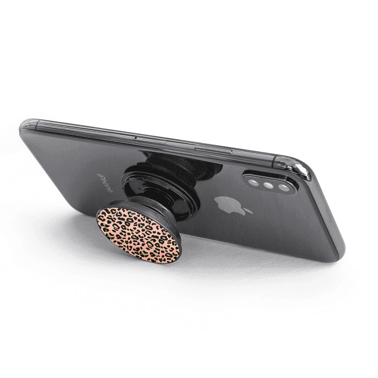 spinpop phone grip psychedelic flower pink