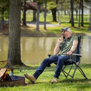 ozark trail deluxe high back chair