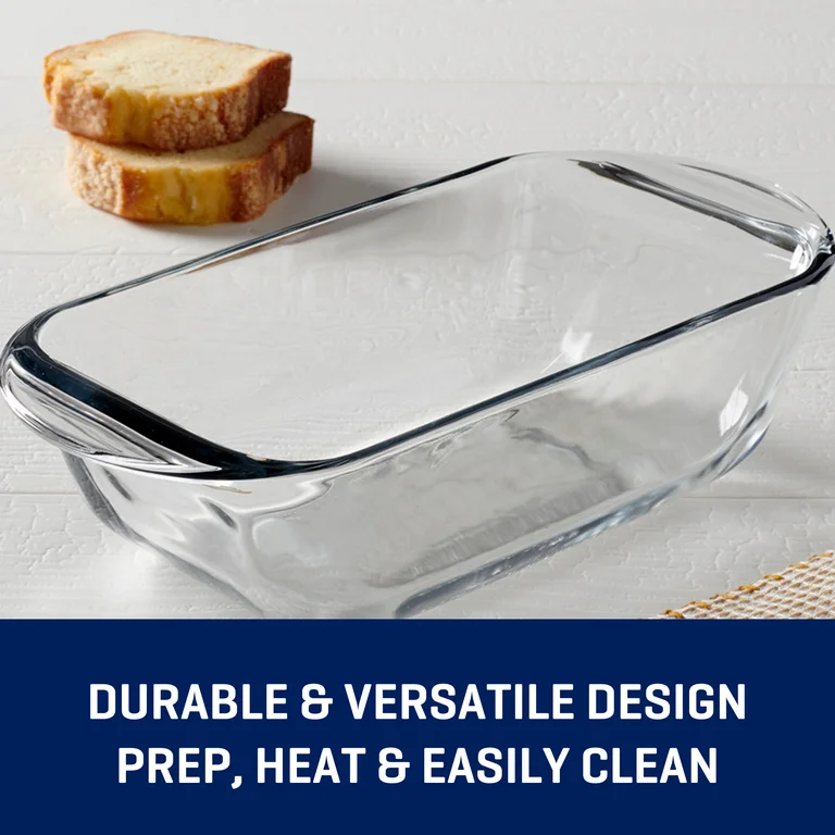 anchor hocking glass loaf pan, 1.5 quart