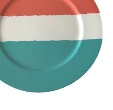 colorful dinnerware,entertaining, unique decorative dish, gift idea