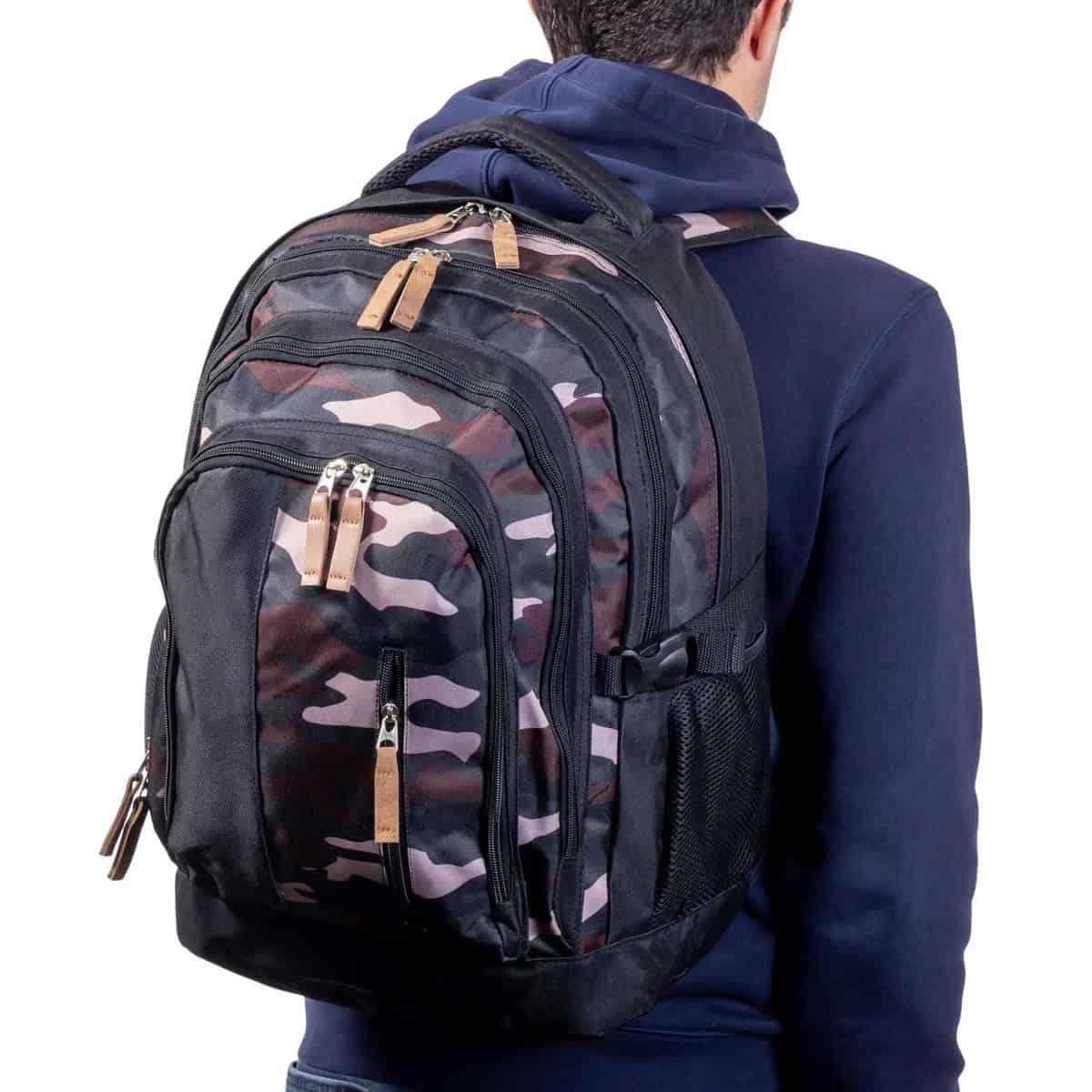 jetstream school & laptop backpack camo