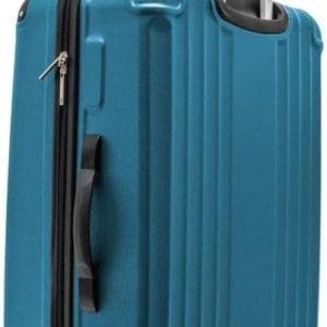 jetstream 28 inch softside rolling spinner upright carry on luggage, teal