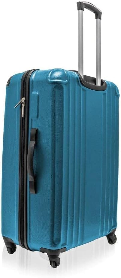 jetstream 28 inch softside rolling spinner upright carry on luggage, teal
