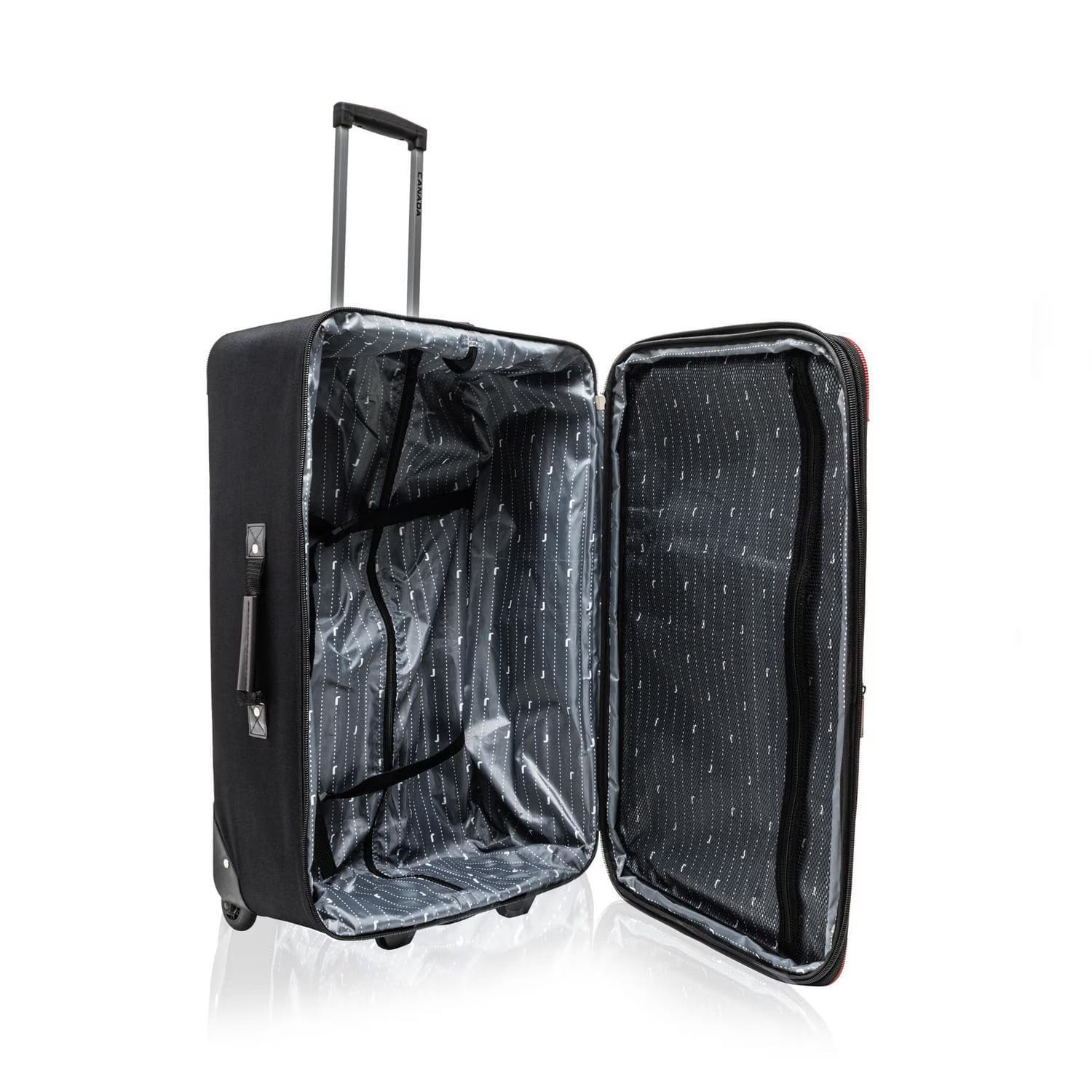jetstream luggage 24" upright suitcase