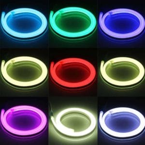 1m 16 18w 3000 3600lm rgb rope light with manual control