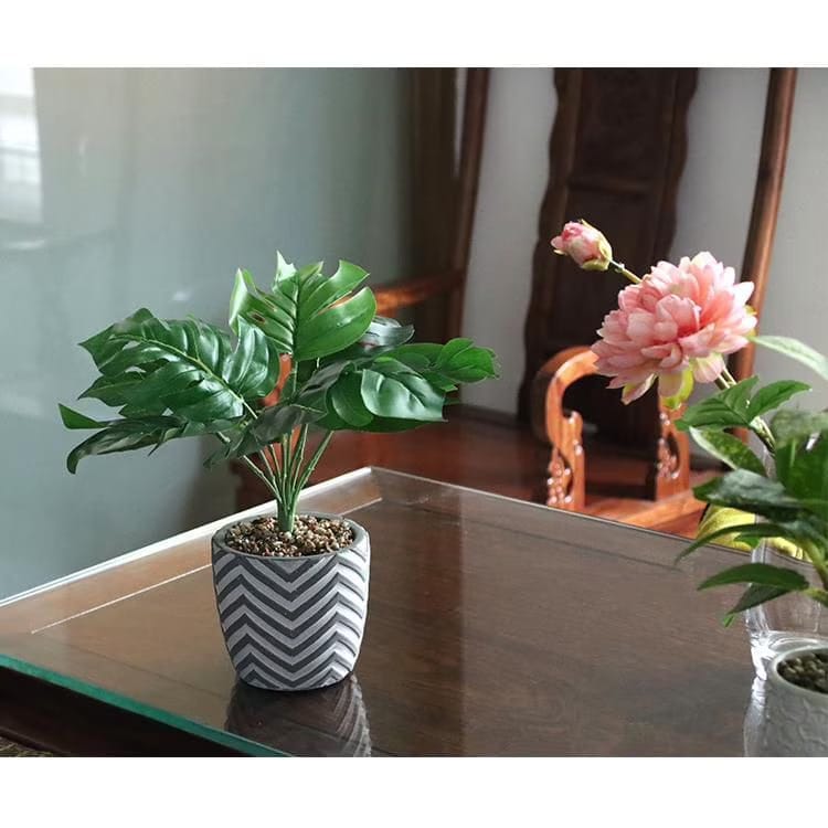 lerman decor's green potted plant
