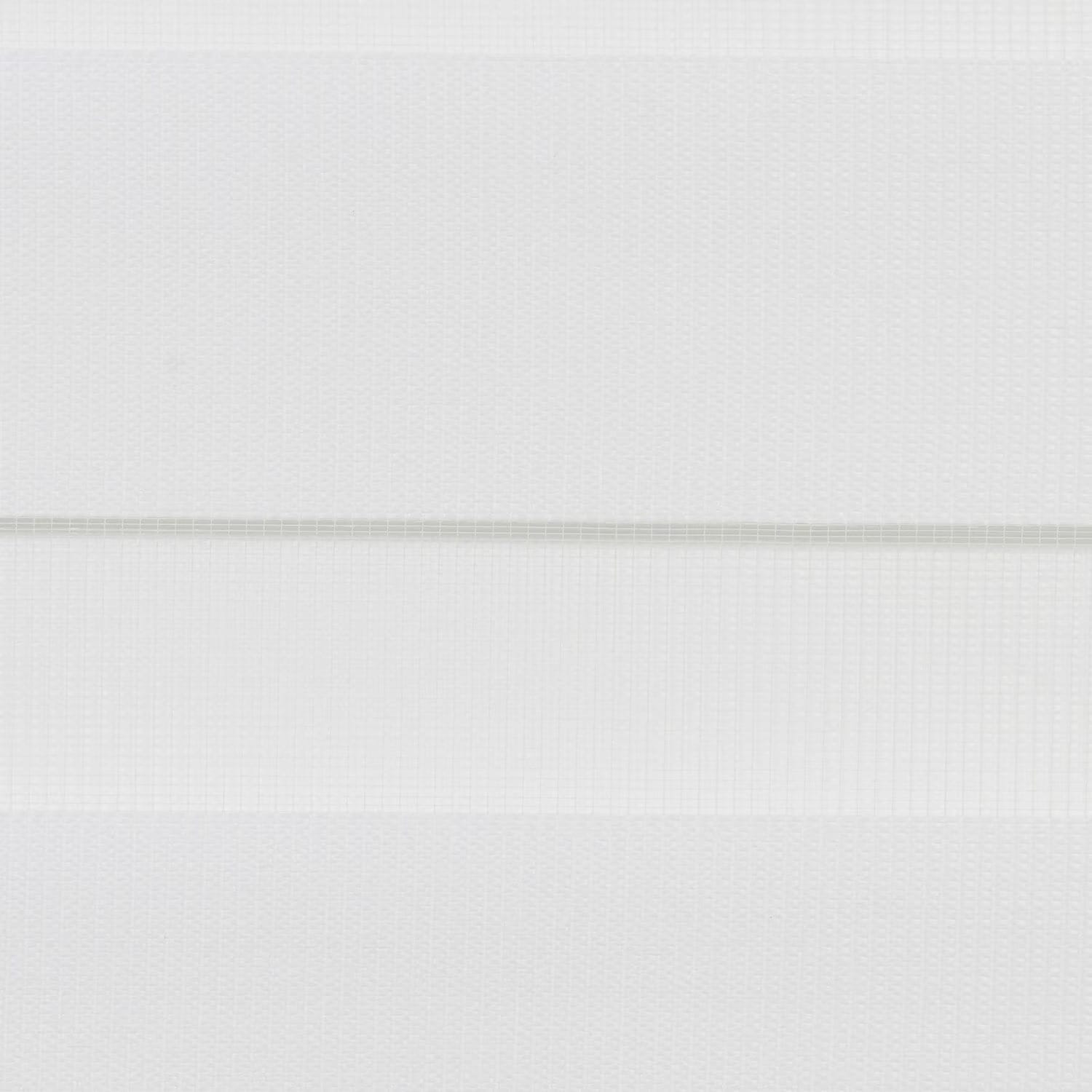 hometrends cordless zebra light filtering roller shade 30"x72" white