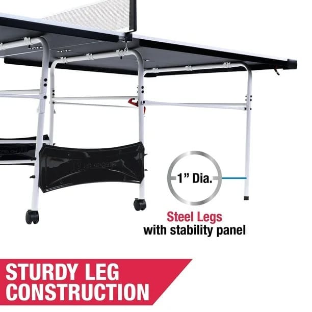 md sports indoor table tennis table, ping pong table, 15mm, navy blue