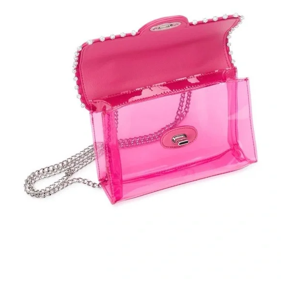 madden nyc steve fuchsia pink y2k purse