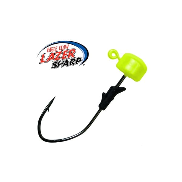 eagle claw lazer sharp qlnj316 03 3/16 oz 5.3g finesse jig heads pre bend qty 5