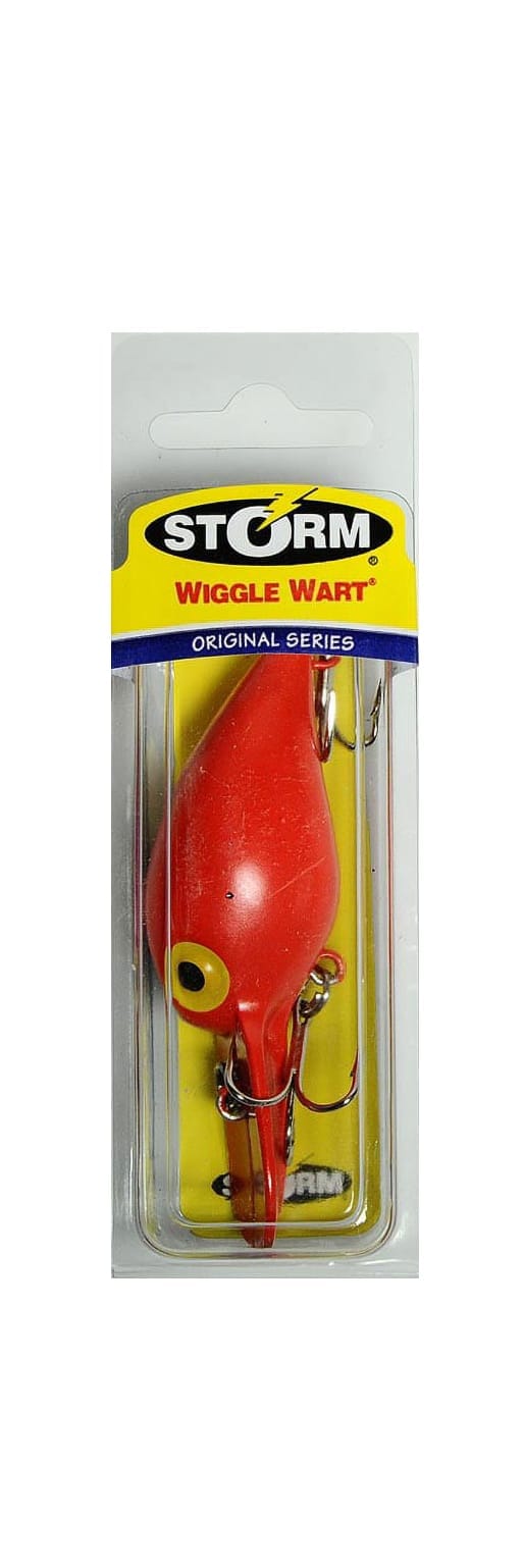 storm original mag wart crankbait fluorescent red