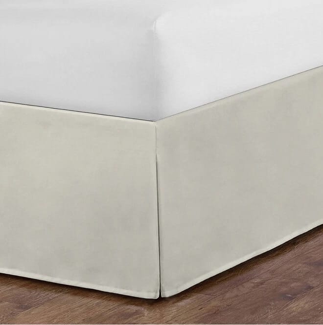 mainstays queen size bed skirt 60" x 80"