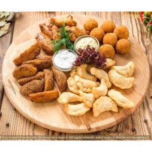 mainstays eco bamboo lazy susan organizer for kitchen, cabinet & table