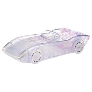 mermaze mermaidz™ ocean cruiser convertible car with color change decals, glitter filled walls, rolling wheels, working seat belts, steering wheel, fits 2 dolls