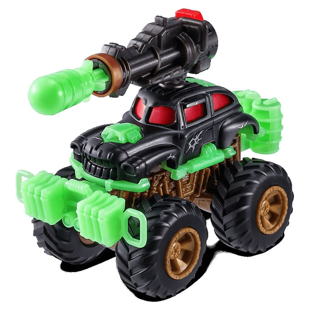 5 surprise monster trucks glow riders series 2 novelty & gag toy by zuru