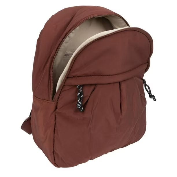 no boundaries anna ladies pleated backpack handbag