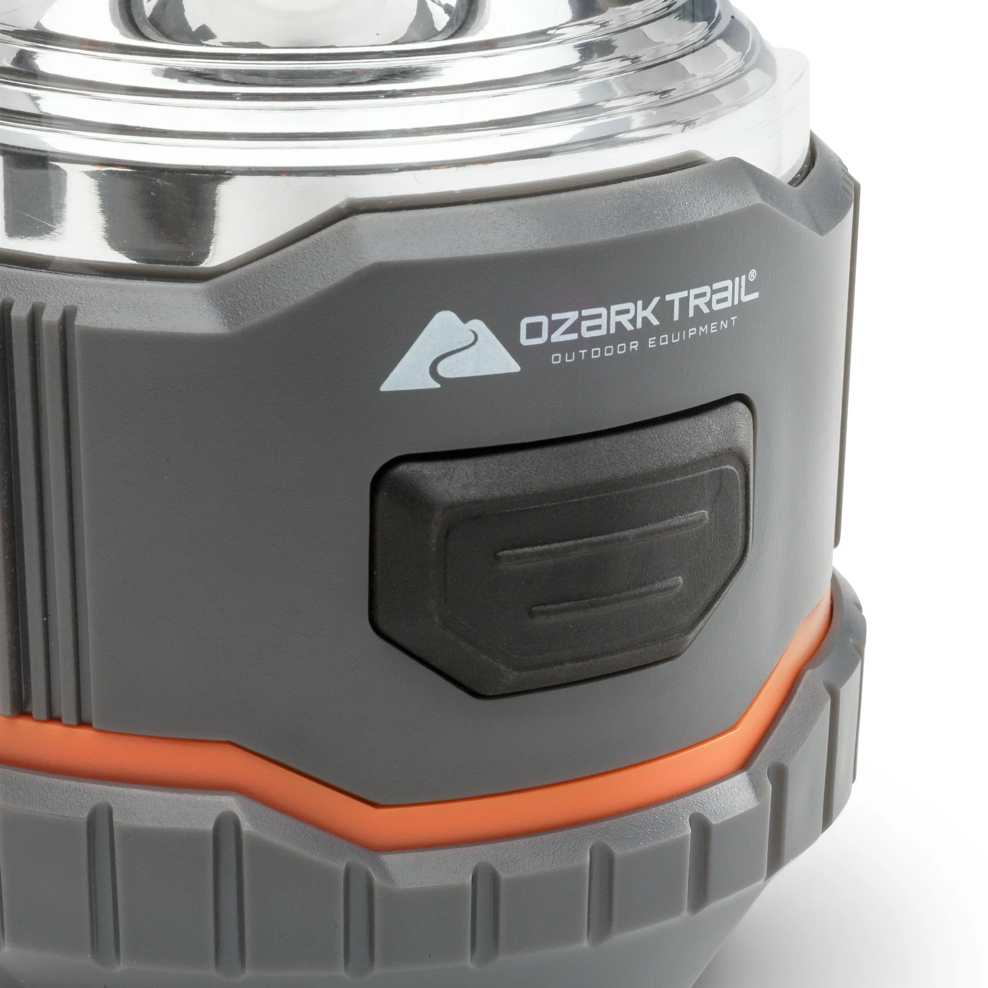 ozark trail 200 lumen led battery powered lantern, 4 aa batteries, ipx4 weather & drop resistant