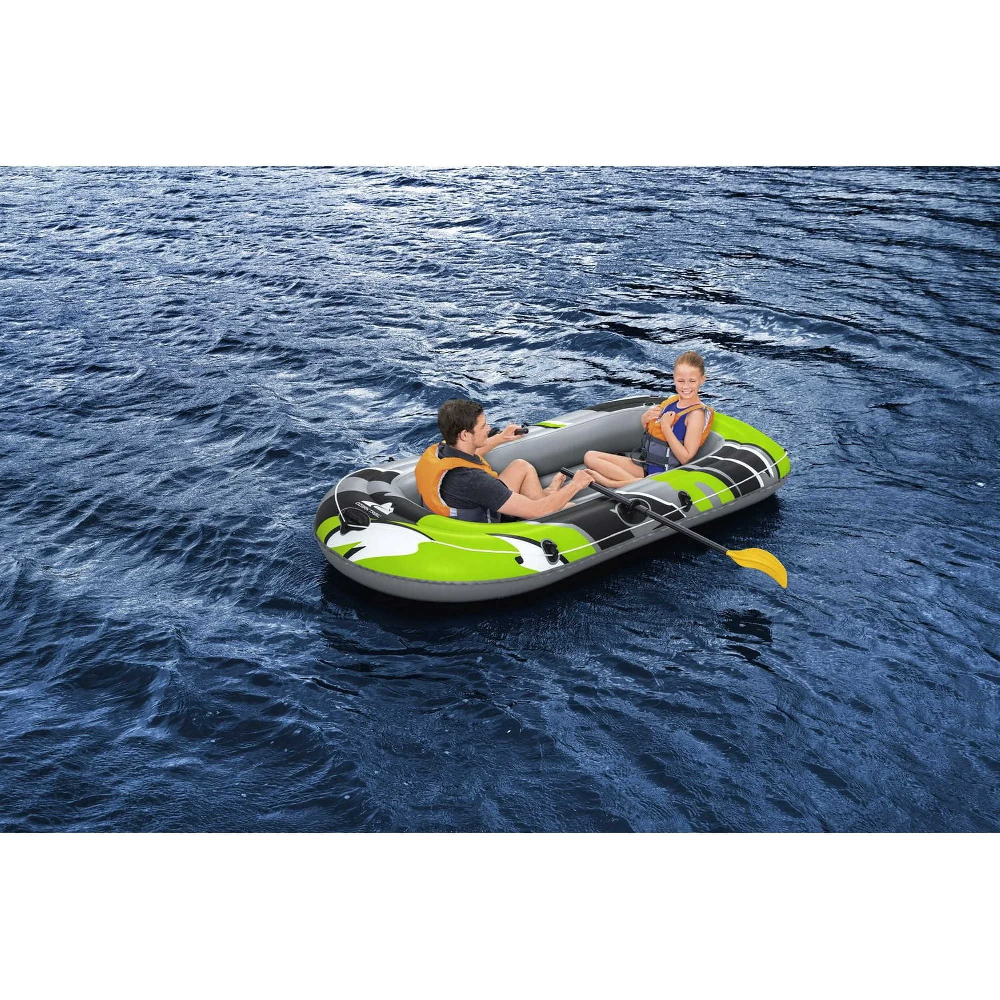 ozark trail® two person inflatable boat set