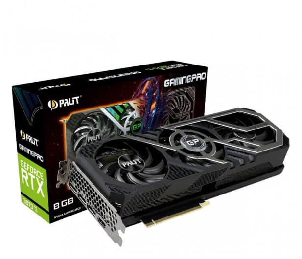 palit geforce rtx 3070 ti gamingpro 8gb gddr6x 256bit 3dp hdmi