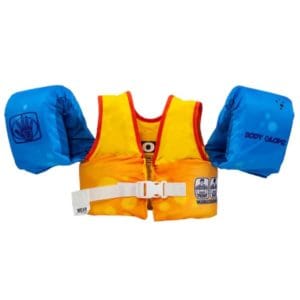 new body glove kids paddle pals monster patented swim jacket, 33 55 lbs