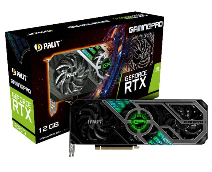 palit geforce rtx 3080 ti gamingpro 12gb gddr6x 384bit 3dp hdmi