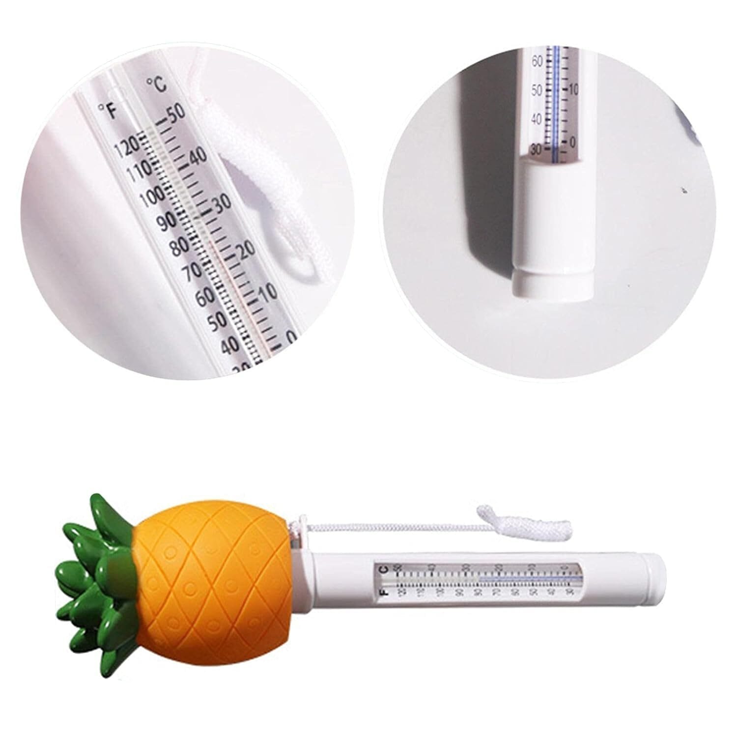 mainstays pineapple pool thermometer