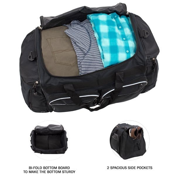 protégé 28" polyester sport and travel duffel bag