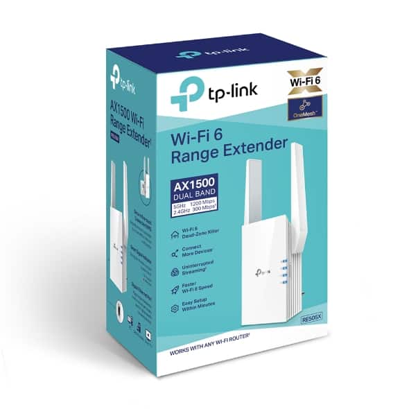 tp link re505x wi fi range extender ax1500