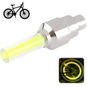 Motion Activated LED Wheel Lights for Bikes and Cars from Fireflys (Yellow)